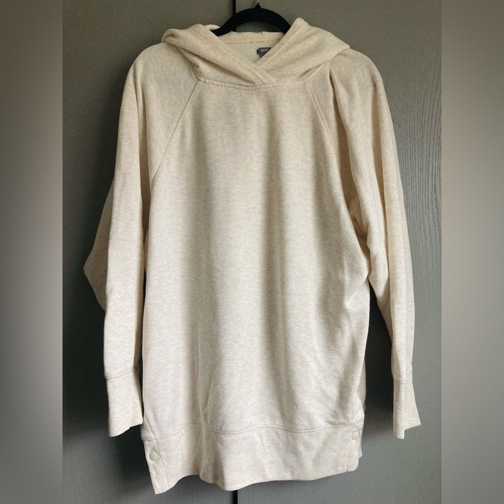 Aerie side snap city hoodie